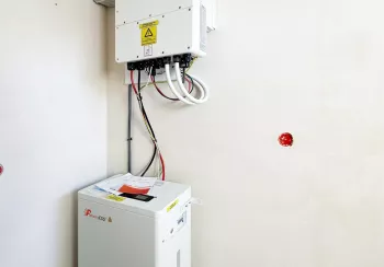 Instalacja fotowoltaiczna 10 KW, magazyn energii 15 KW niskonapięciowy na falowników daje 12 KW niskonapięciowe￼